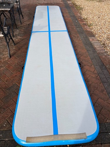 Air track tumbling gymnastics